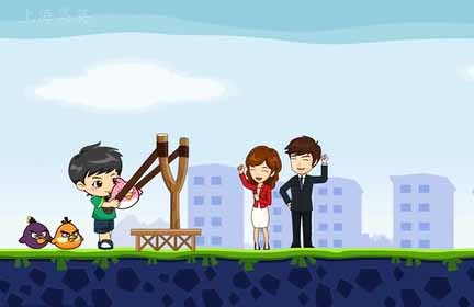 烦恼鸟完整版-flash动画