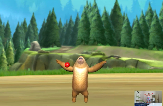 场馆熊出没kinect摄像头体感游戏