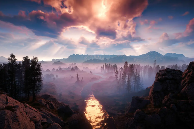 云渲染在3a游戏中的效果