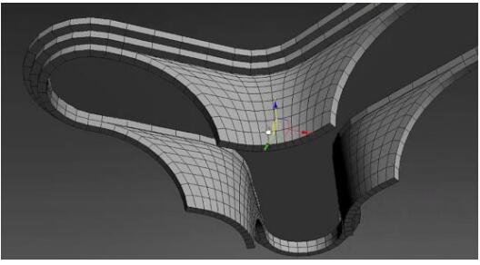 制作出层级关系，然后封顶。