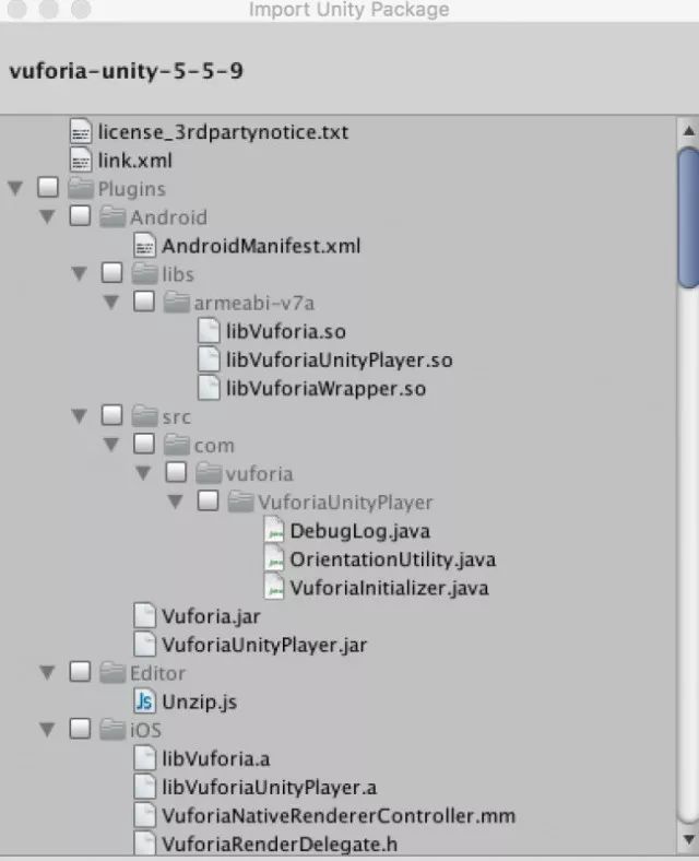用Unity制作AR应用