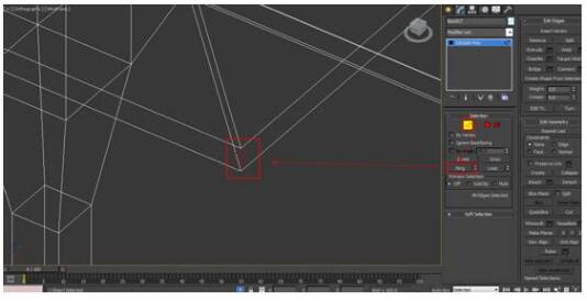 点击Ring（环形），选择所有的小竖边