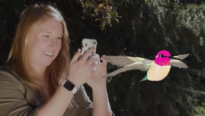 结合移动AR技术的沉浸式体验