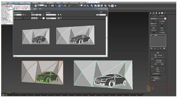 10.最后把车线条，给轮廓