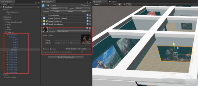 8墙面上布置艺术作品