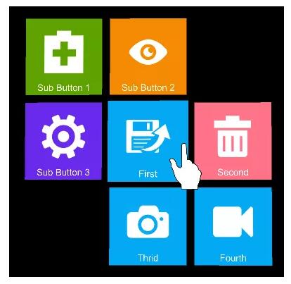 HoloLens层级菜单